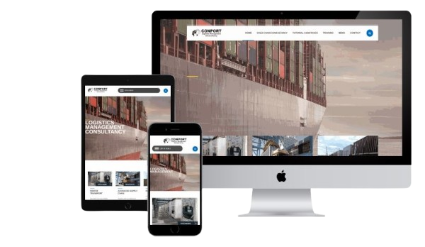 Budgetsites webdesign voor Conport